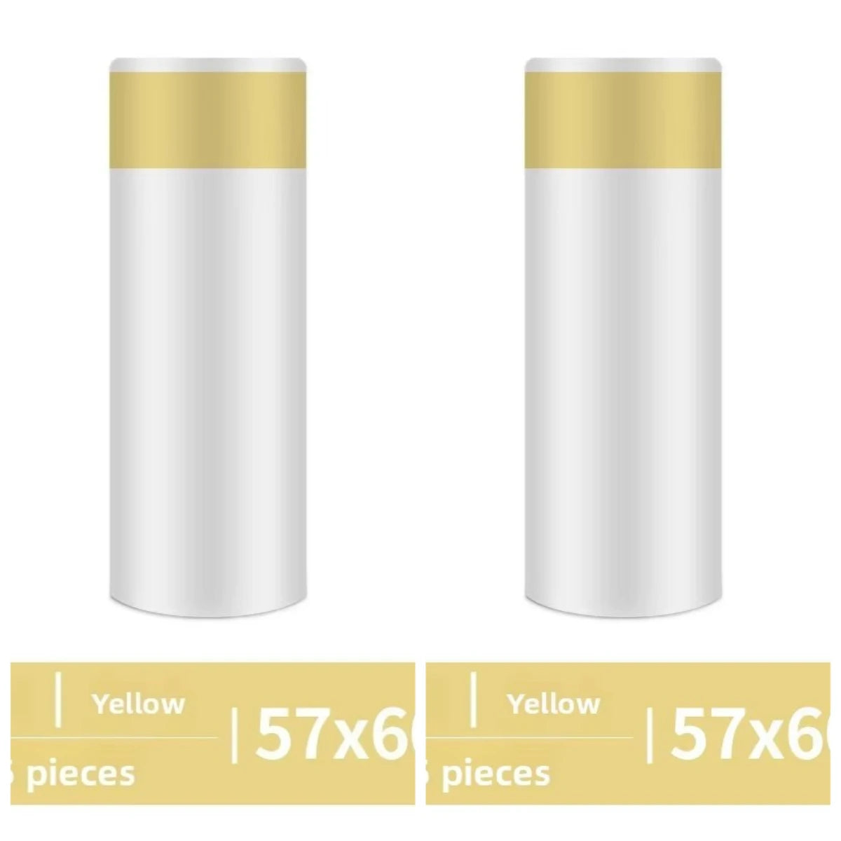 Drawstring Trash Bags Kitchen Waste Disposable Garbage Can Liners Strong Home Office Assorted Sizes Clear