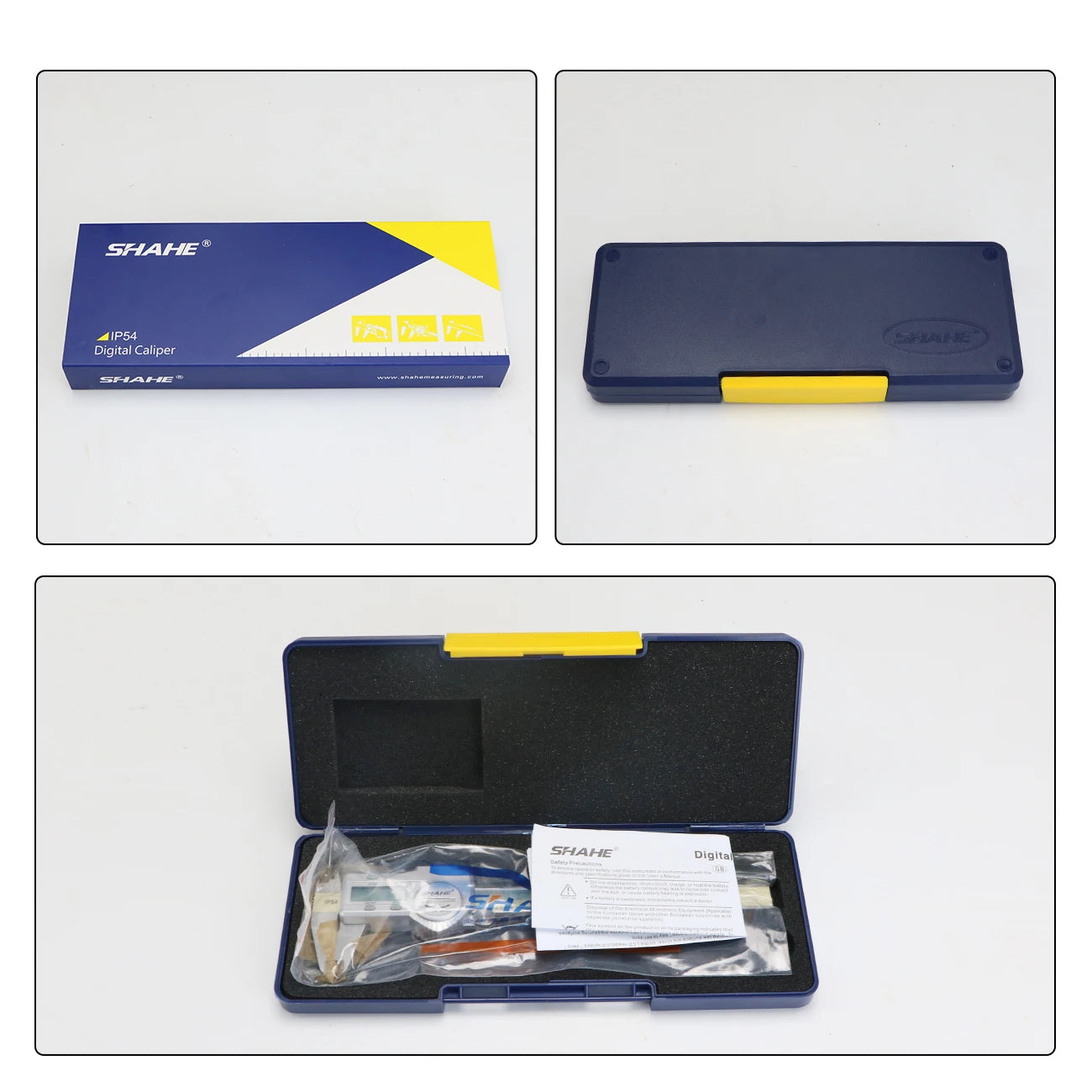SHAHE IP54 Digital Caliper Electronic Caliper Ruler Digital Vernier Caliper Digital Caliper Stainless Steel Calipers