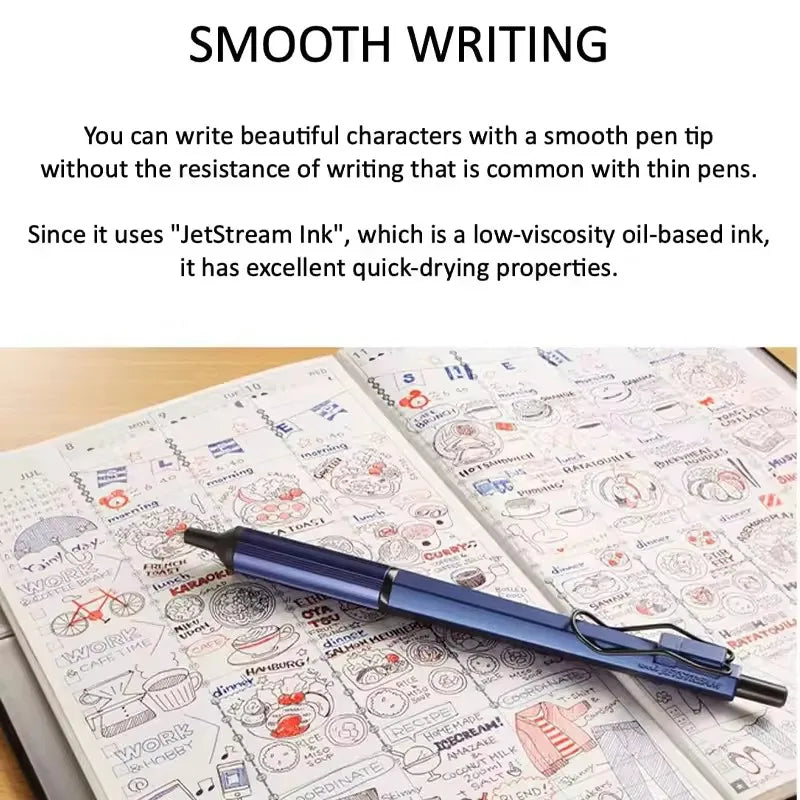 Uni SXN-1003 JETSTREAM EDGE Ballpoint Pens Ultra-fine Luxury Men's Pen, Small-word Annotations Fine Writing Japanese Stationery