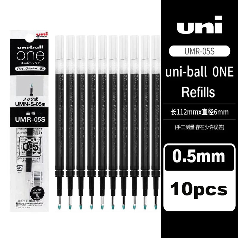 New Uni uniball Zento Flow Metal Rollerball Pen Aluminum Grip Gel Pens 0.5mm Water-Based Black Ink Ultra Smooth Writing Japan