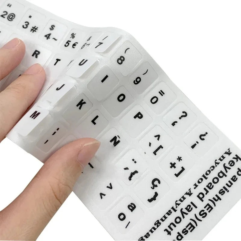 Spanish frosted keyboard sticker, DIY computer laptop keyboard protective film, anti-abrasion button sticker film