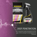 Car Rust Remover Car Wheel Care Quick Remover Car Exhaust Pipe Rust Removal Spray Clean Metal Iron Powder Stains
