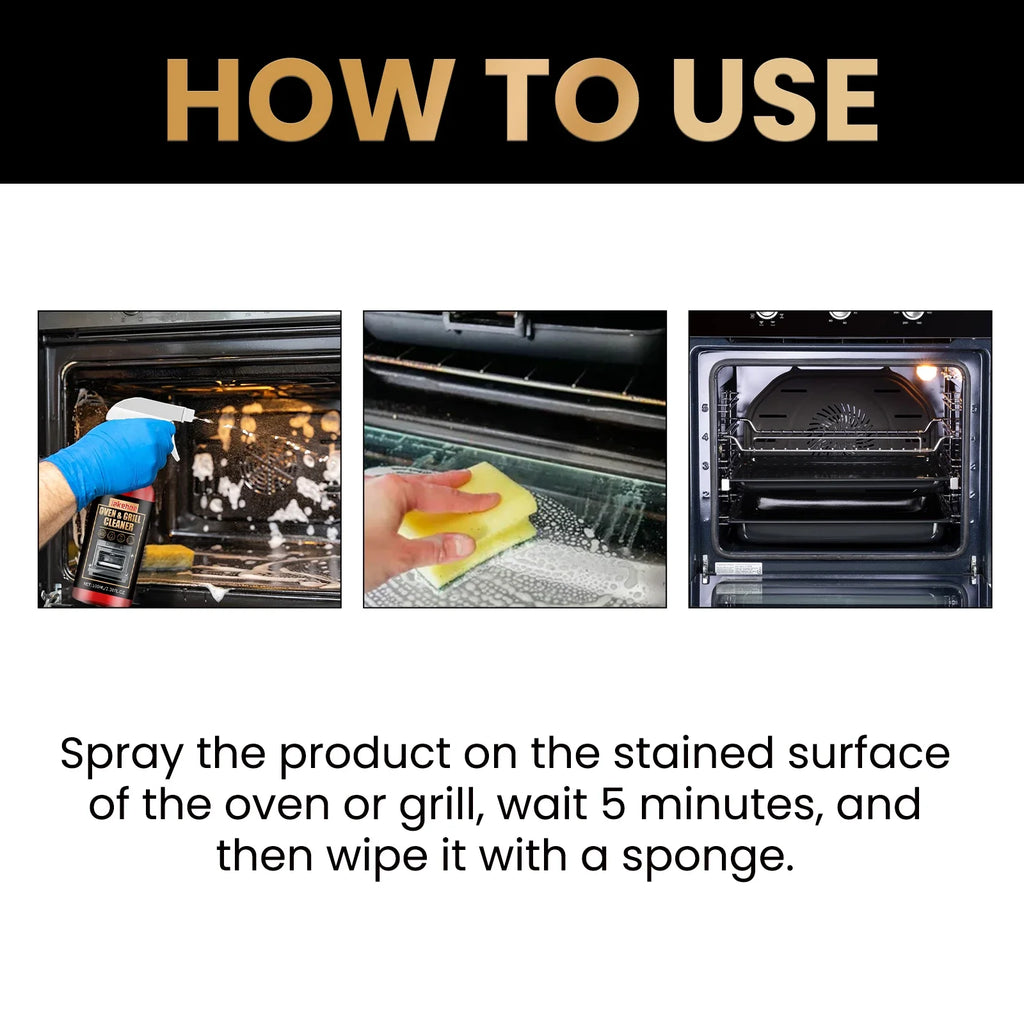 Kitchen Oven Cleaning Foam Spray Powerful Heavy Oil Stain Remover Multi Purpose Cleaner for Grill Stove Cookware Cleaning Tools