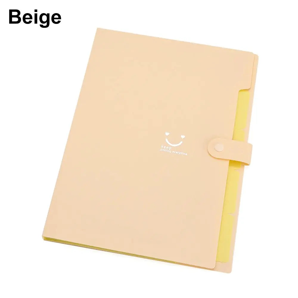 PVC A4 Quick Labor Folder New Suspended Type with Hook Filing Cabinet Dividers A4 Color Random Hanging File Folders School