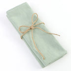 4PC 30X45CM Wedding Cloth Napkins Sage Green Cotton Fabric  Dinner Kitchen Tea Towels Table Design Mat Christmas Decoration
