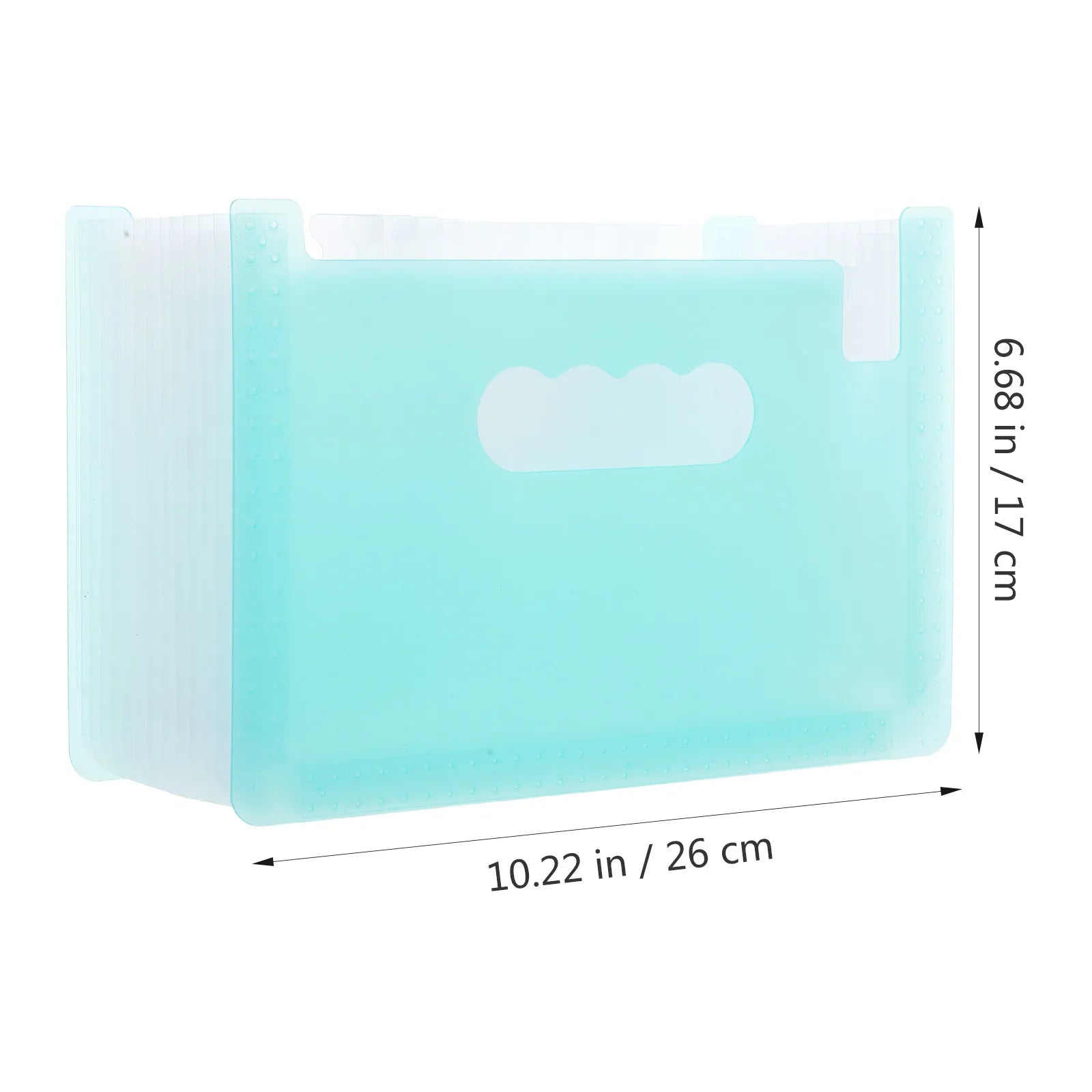 Fine Workmanship PP Accordion File Folder Keeps Documents Receipts Coupons Cards Organized Portable Office Supply Convenient