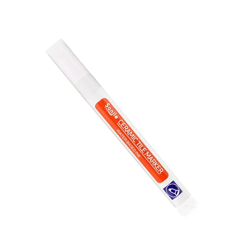 White Waterproof Tile Marker Grout Pen Wall Seam Pen 10Color Optional,for Tiles Floor Bathroom Decontamination Seam Repair