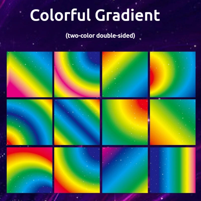 50pcs Creative Square Star Sky Constellations Origami Paper Kid DIY Handmade Double-sided Coloring Fold Craft Paper Art Gift
