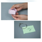 20/10Pcs Microfiber Cleaning Cloth Phone Screen Glasses Camera Lens Cleaner Wipe 8*8cm Polishing Cloth for Silver Gold Jewelry