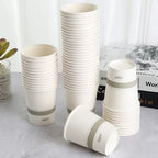 100pcs 250ml 9oz Paper Cups Personalized Custom, Company Logo Cups Printing, Event Party Cups, Disposable Cup Custom, Logo Custo