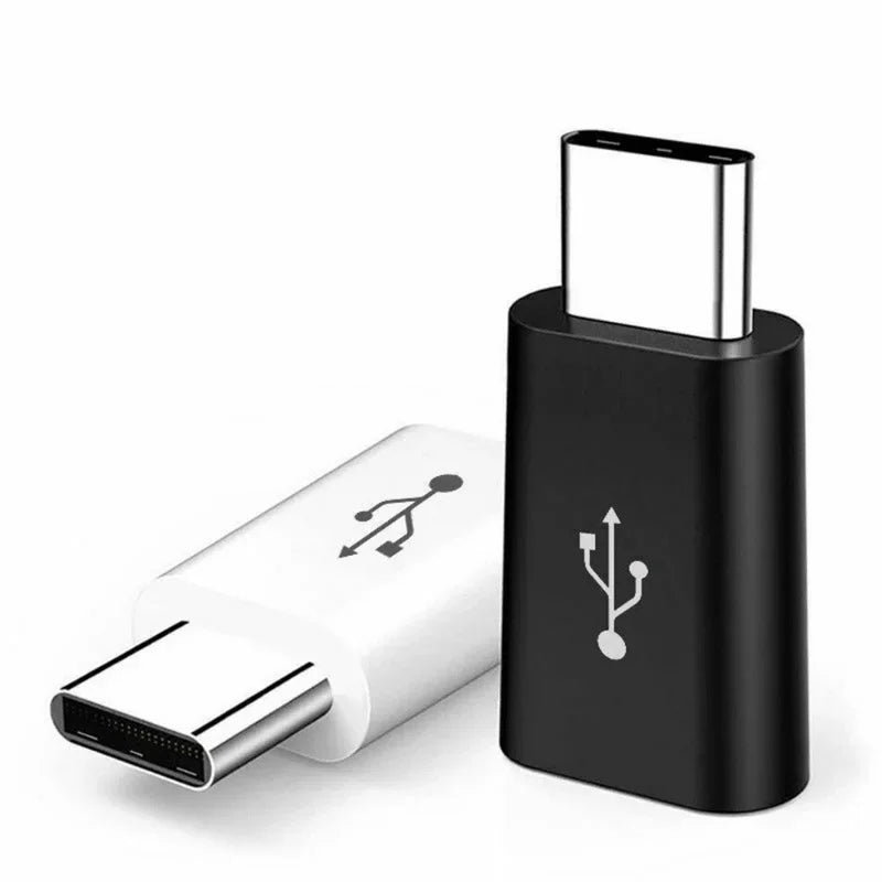 1/3Pcs Micro USB Female To Type C Male Adapter OTG Converter Micro-B To USB-C Connector Charging Cable Adapter Phone Accessories