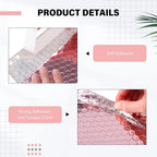 50Pcs Silvery Bubble Envelope Shipping Packaging Supplies Packing Bag Bags Small Business Mailer Mailing Office School