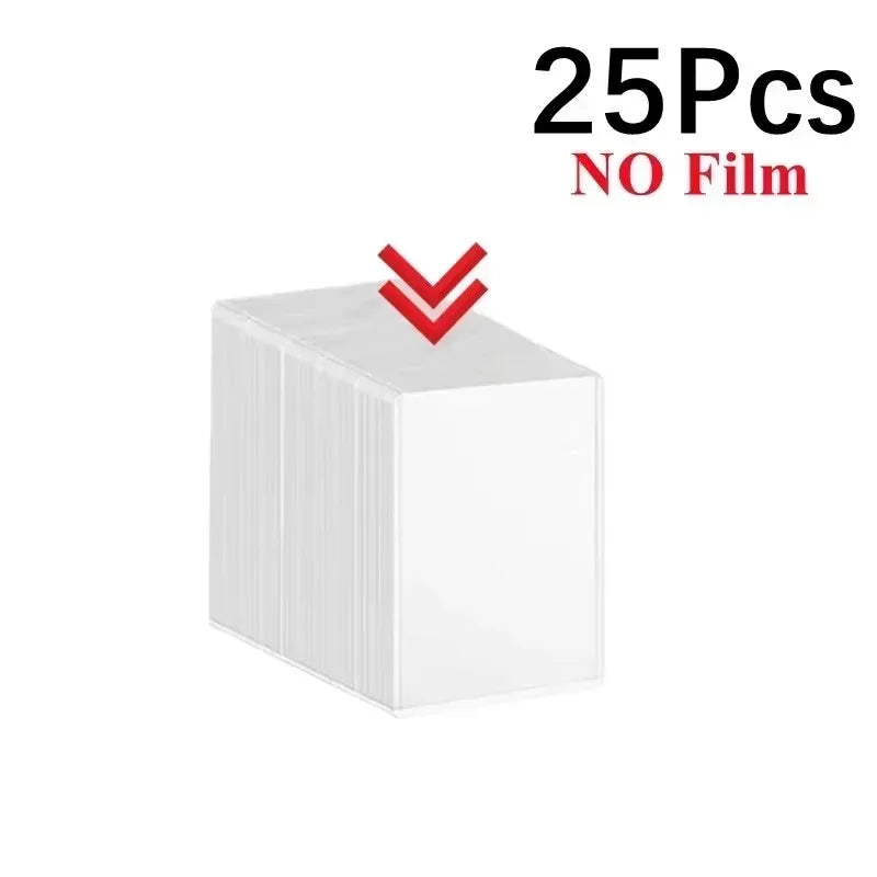 1-50Pcs 35PT Transparent Card Sleeve Clear Trading Card Holder Idol Photo Game Card Holders Cover