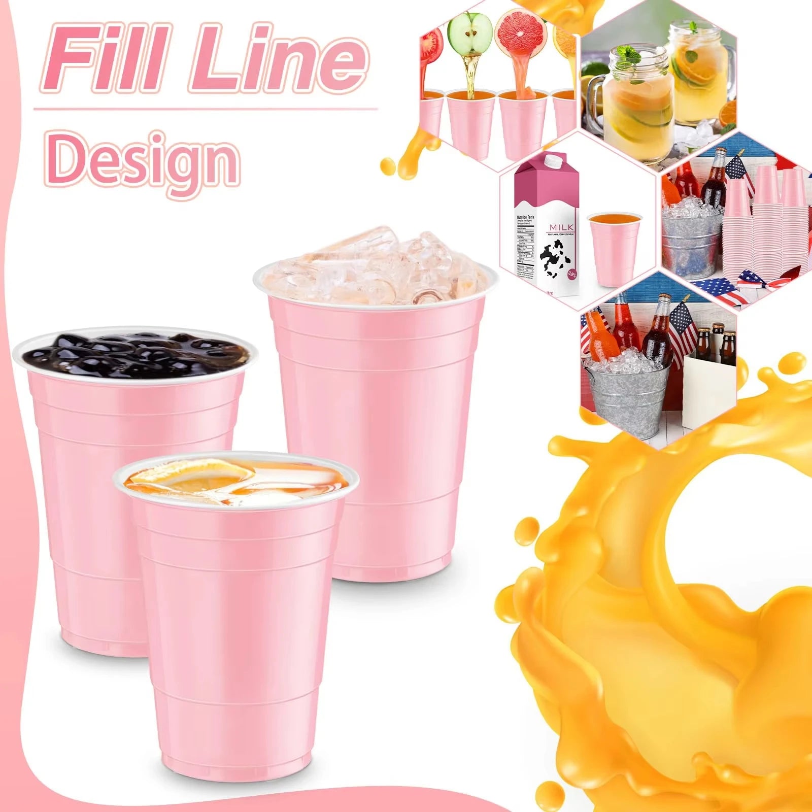 20-60pcs 2oz Mini Party Shot Cups Plastic Halloween Disposable Cups Birthday Wedding Cups For Beer Drinks Soda Punch Water Cups