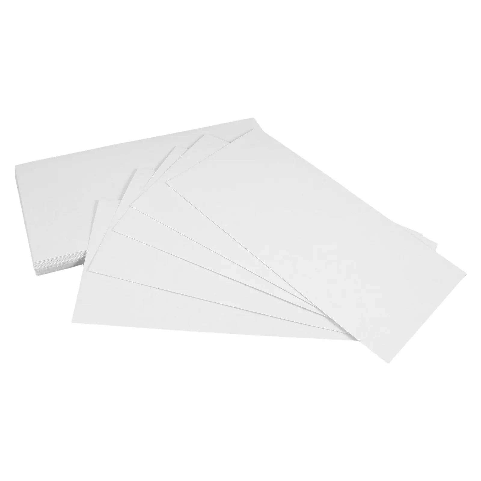100Pcs White Paper Size Self Seal Envelopes Security Letter Envelopes Peel and Seal for Business Office Legal Mailing Small