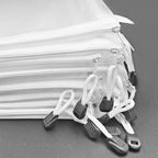 1/3/6PCS Storage Bag Mesh ZipperToy Building Block Puzzle Sub-package Children Particle Zipper Transparent Finishing Storage