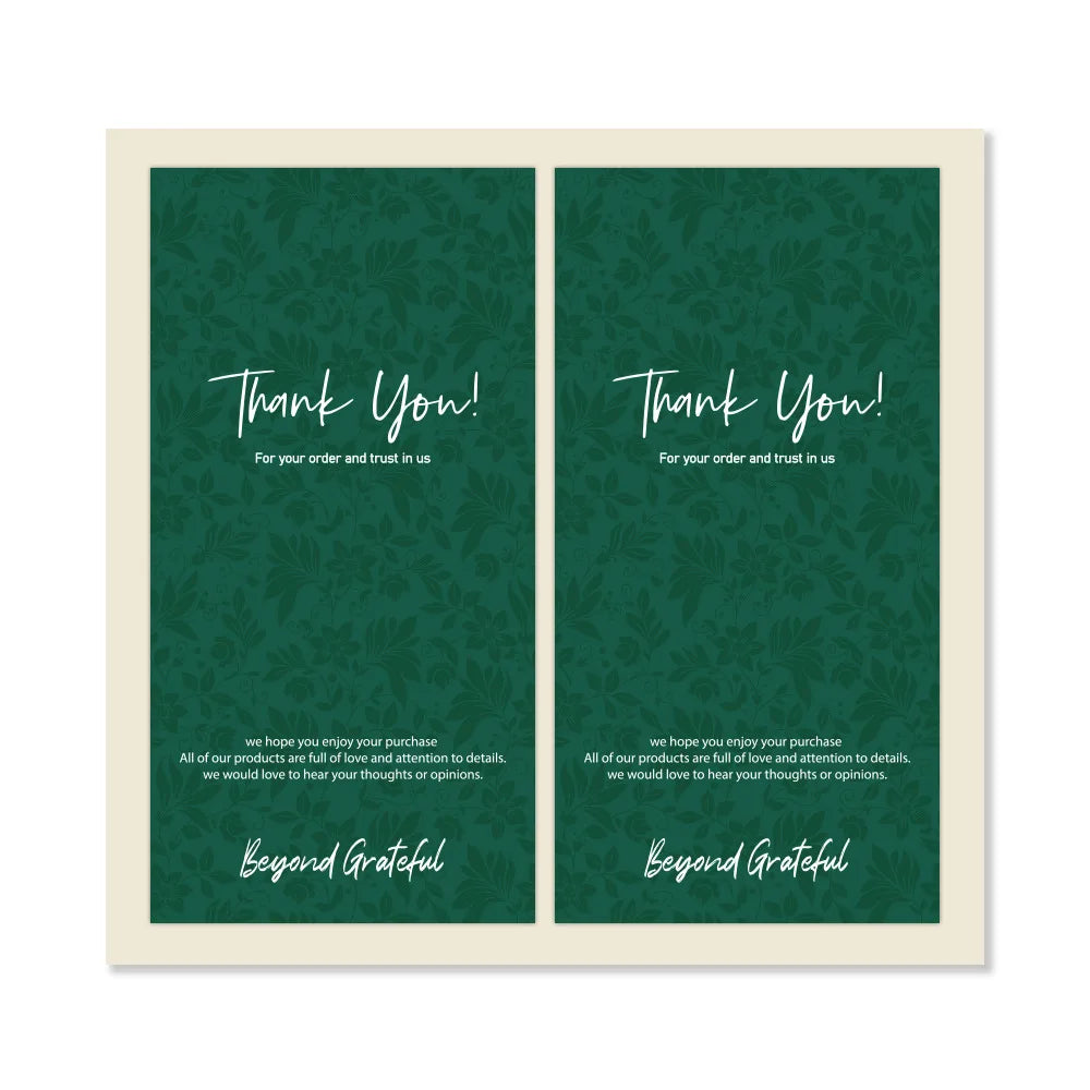 10-50pcs ' Especially For You' Rectangle Stickers 5*10cm Thank you Small Business Sticker Labels For Express Package Decor
