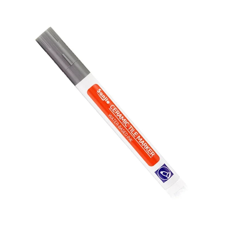 White Waterproof Tile Marker Grout Pen Wall Seam Pen 10Color Optional,for Tiles Floor Bathroom Decontamination Seam Repair