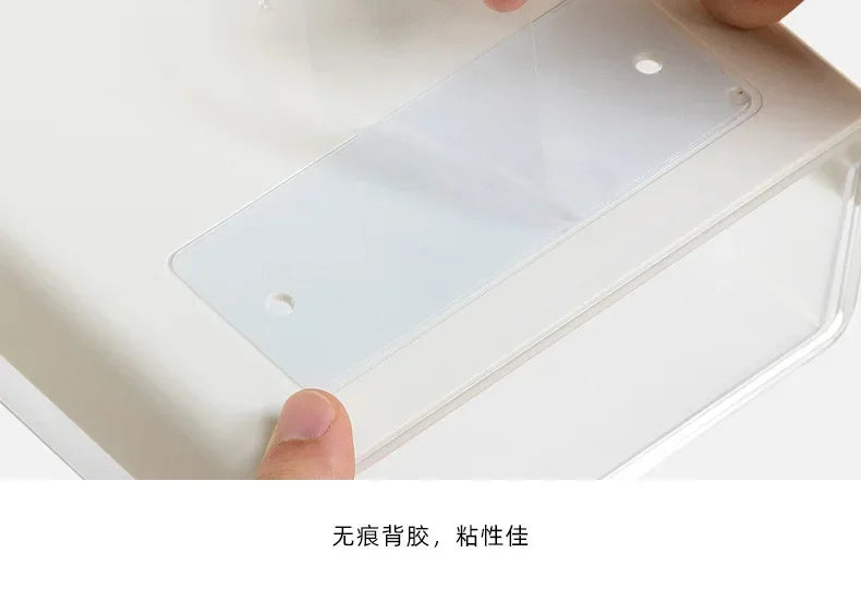 Hidden Storage Box for Drawers Under The Desk, Storage Rack for Desk Bottom in The Office, Desk Style Stationery Pen Holder
