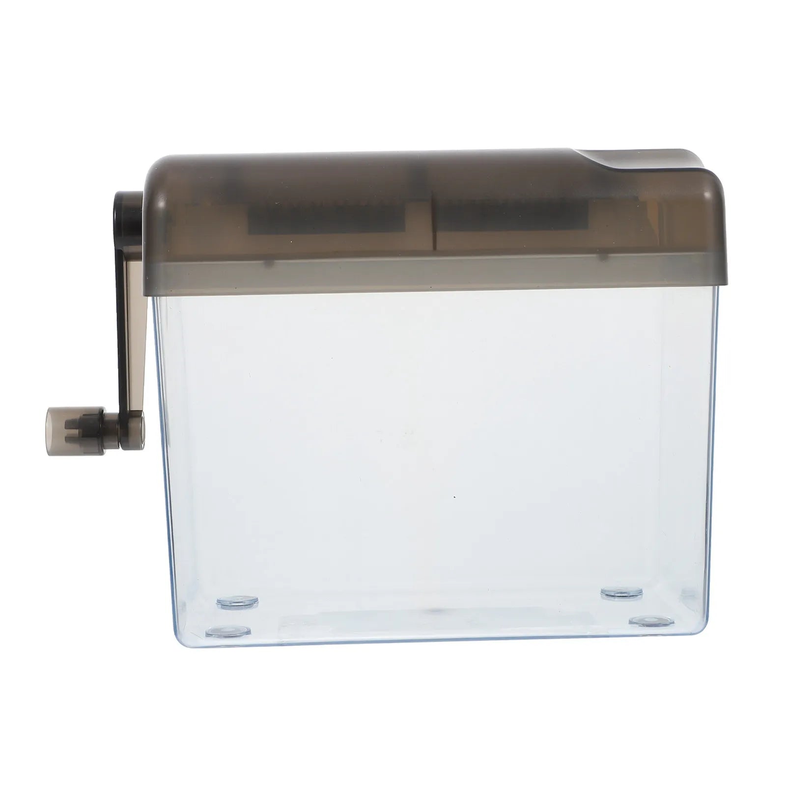 1Pcs Mini Hand Shredder Desktop Manual Shredder for Document Paper Cutting Office Home Confidentiality Security