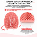Exfoliating Bath Glove Honeycomb Body Scrubber Deep Cleansing Shower Mitt Soft Massage Sponge for Dead Skin Removal