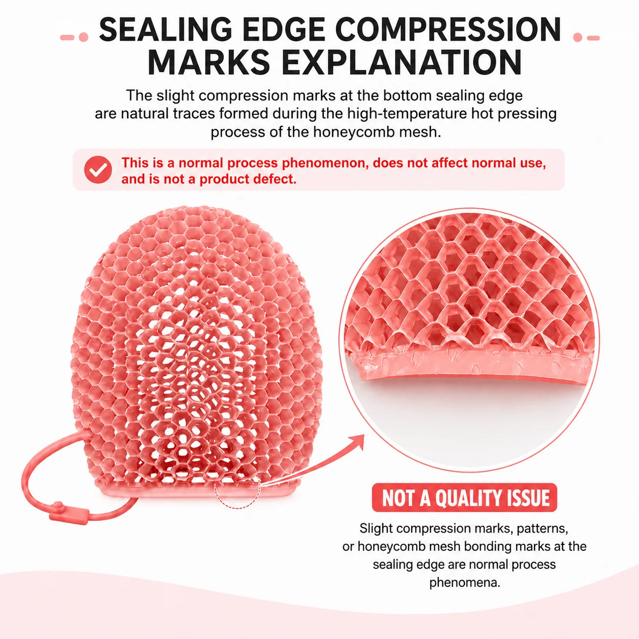 Exfoliating Bath Glove Honeycomb Body Scrubber Deep Cleansing Shower Mitt Soft Massage Sponge for Dead Skin Removal