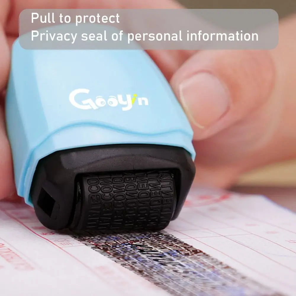 Mini Seal Privacy Protection Identity Cover Eliminator Roller Stamps Eliminators Erase Roller Guard Seal Information