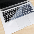 Clear Laptop Keyboard Protective Film 10/14/15.6 Inch Universal Notebook Keyboard Waterproof Silicone Full Cover Dustproof Film