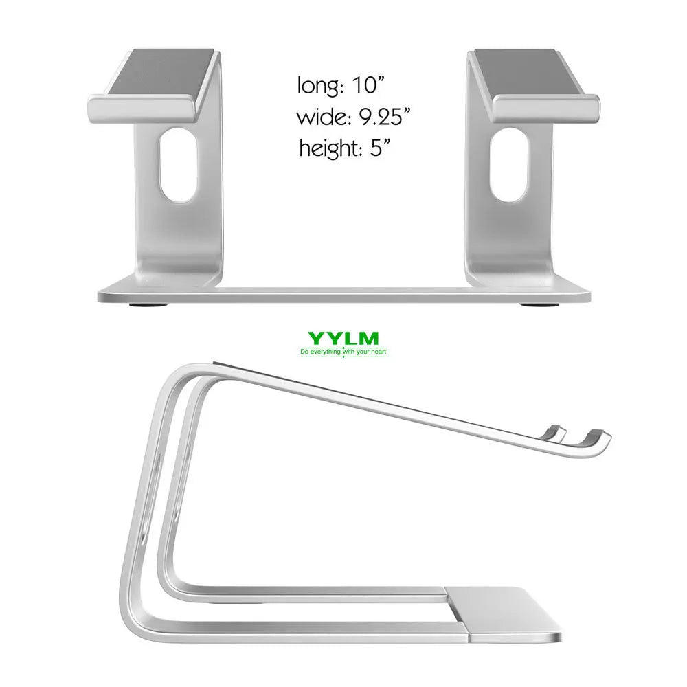 Laptop Stand Holder Aluminum Stand For MacBook Portable Laptop Stand Holder  Desktop Holder Notebook PC Computer Stand