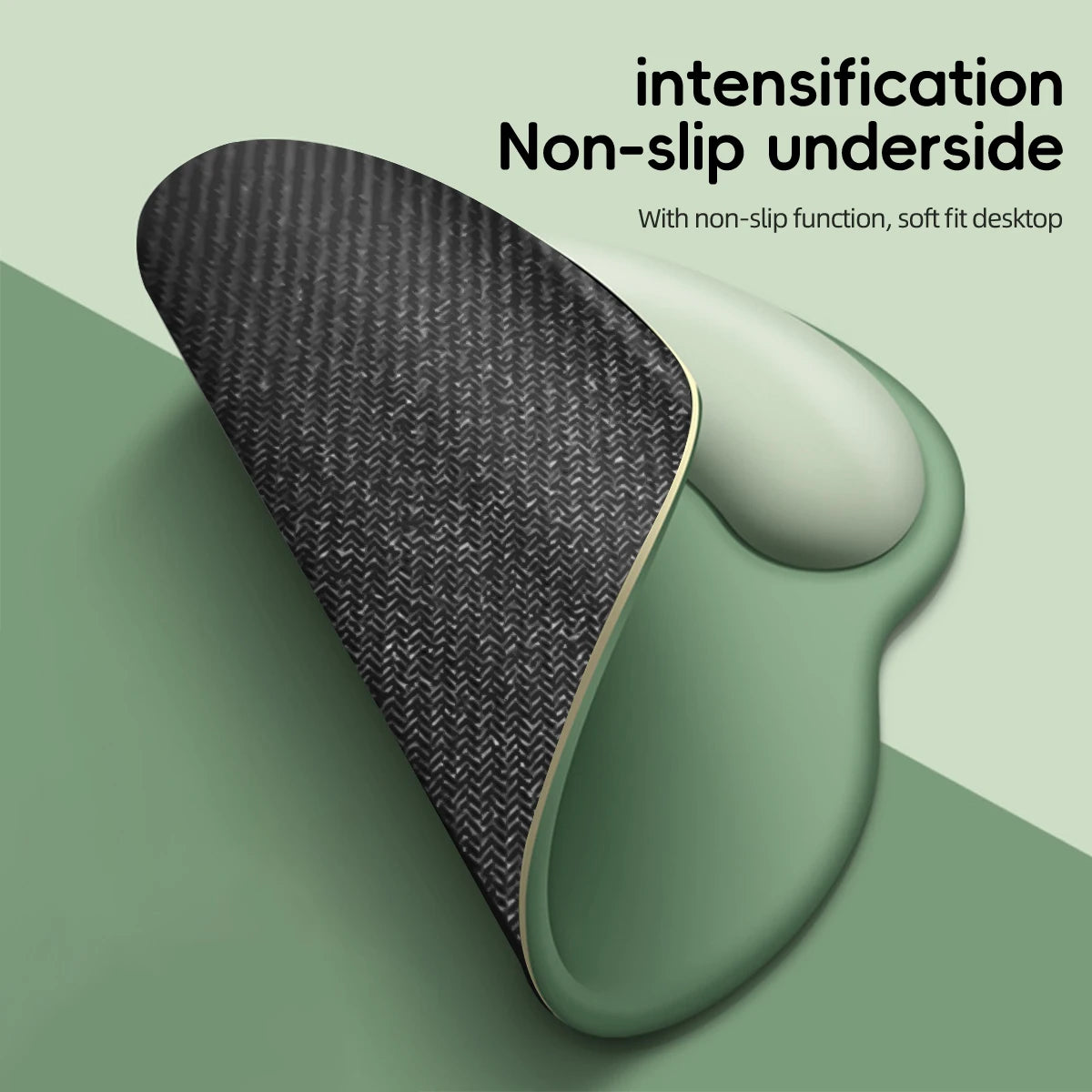 Comfortable Gradient Mouse Pad Wrist Support Non Slip Mice Mat Soft Mousepad Wrist Support Computer Silicone Mouse Pad For Pc
