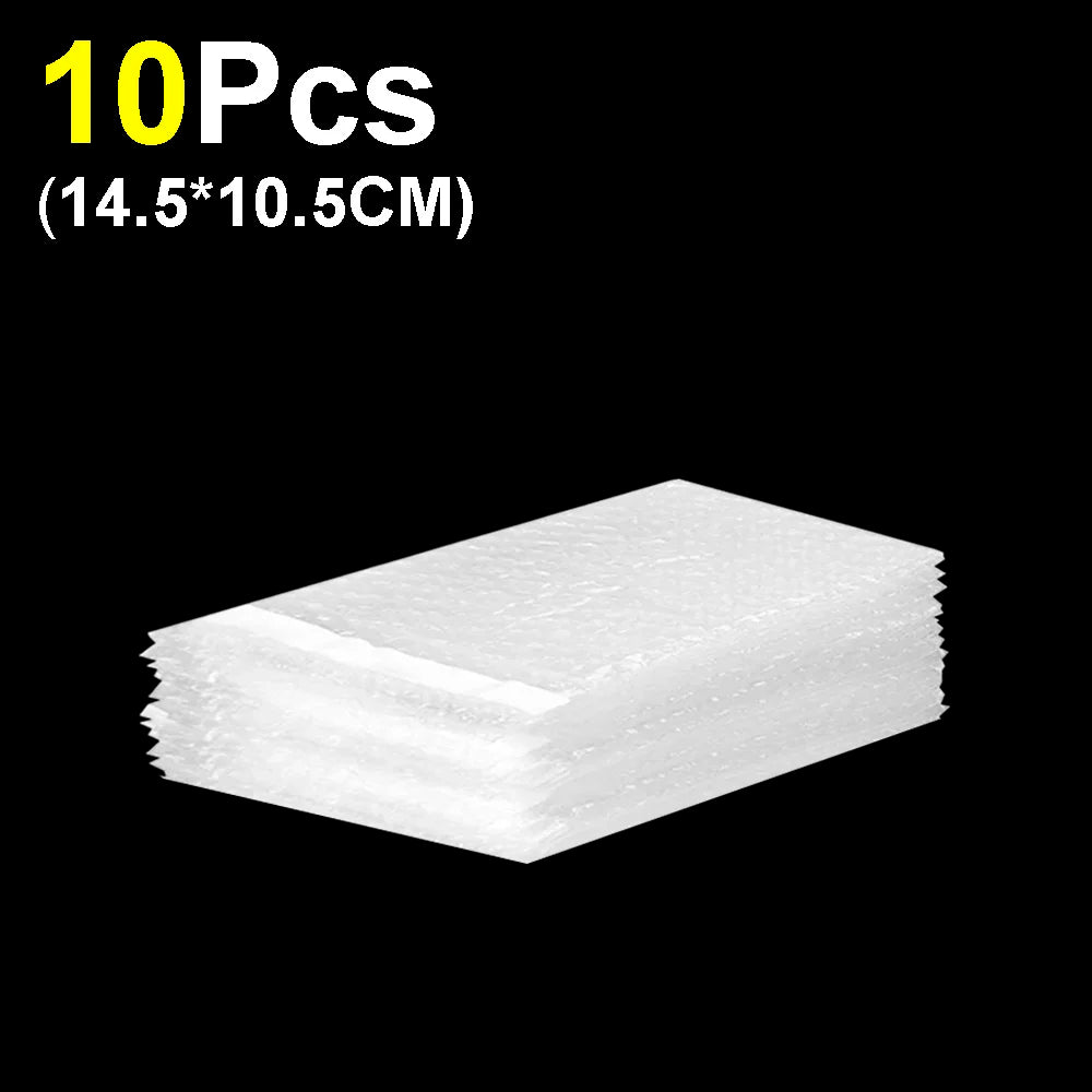 10-50pcs Envelope Shockproof Package White Bubble Bag PE Clear Cushioning Covers Protective Wrap Foam Packing Bags Can Be Sealed