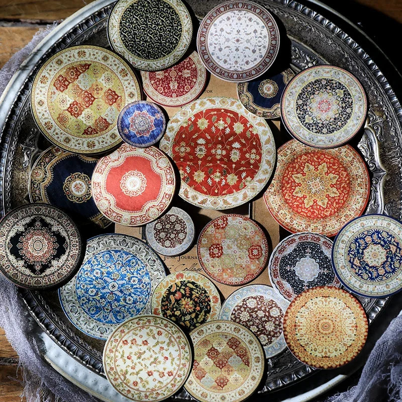 23Pcs Vintage Clip Cardstock Craft Paper Junk Journal Ephemera Collage Thick Card Scrapbooking Material Paper Tim Holtz Style