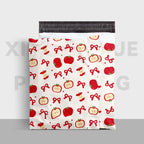 100PCS Poly Mailer Adhesive Envelope Courier Print Bag DIY Lady Panties Dress T-shirt Wedding Xmas Gift Box Packaging Pouches