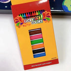 12Colors Wax Crayon Do not Dirty Hands Washable Crayons Drawing Painting Crayon Sticks Colored Wax Crayons Art Supply