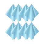 XizeHOM 8 pcs/lots High quality  Glasses Cleaner 20*20cm Microfiber Glasses Cleaning Cloth For Lens Phone Screen Cleaning Wipes
