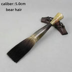 Chinese Calligraphy Brush Oxhorn Pen holder Brush Pen Extra Large Mixed Hair Painting Writing Brushes Art Stationary Supplies