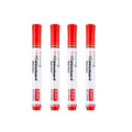 4 Colors Dry Erase Whiteboard Marker Pen Blackboard Erasable Chalk Pens Low Odor White Board Markers Office School Stationery