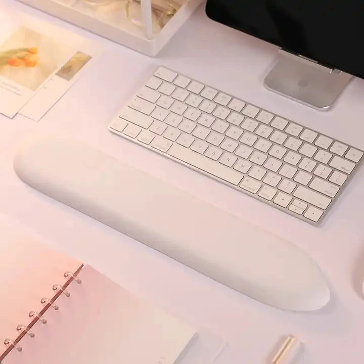 Memory Foam Keyboard Mouse Pad Wrist Rest Hand Support Set 3D Cute Kawaii Office Laptop Computer Gaming Mousepad Cushion Mat