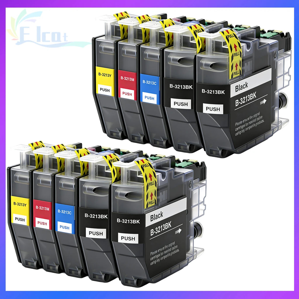 LC3213XL LC3213 LC3211 Ink Cartridge Compatible For Brother DCP-J572DW  DCP-J772DW  DCP-J774DW MFC-J491DW  MFC-J497DW Printer