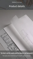 500/50 Sheets Tracing Paper A5 A4 White Translucent Sketching Papers Drawing For Drawing Art Paper Office School Art Supplies