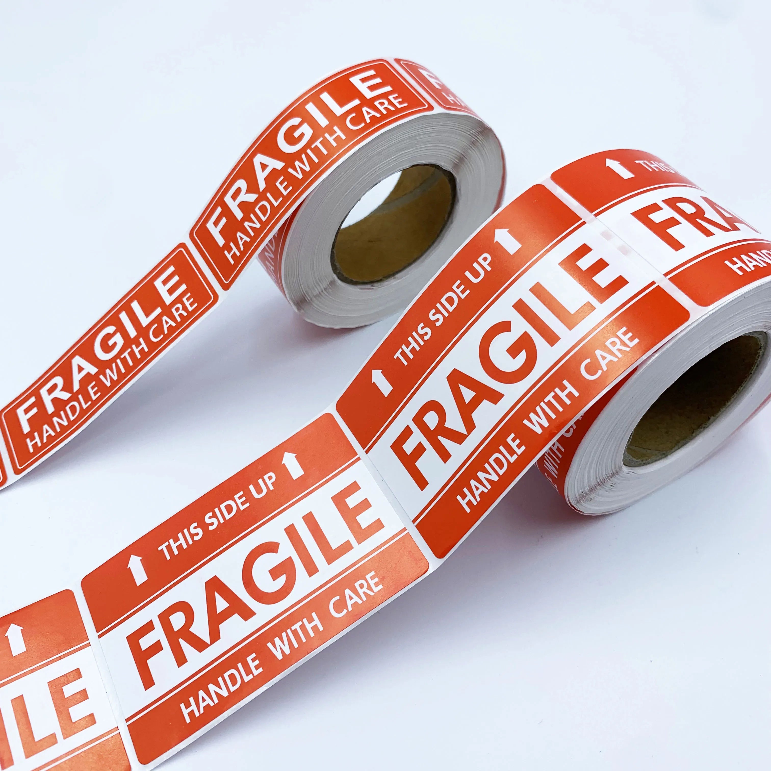300/600pcs Fragile Stickers "Handle with Care" Packaging, Paper Labels for Safe Shipping Cartons Boxes, Moving,Glass Packages
