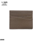 Genuine Leather Card Holder Woman Custom Name Designer Wallet Slim Luxury Card Wallet Man Engrave Initials Business Coin Purse