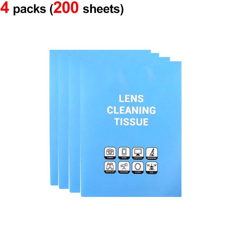 Lens Cleaning Tissue Paper Lens Cleaner Papers Tissue for Microscope Camera Len Glasses Computer Screens Electronic Screens