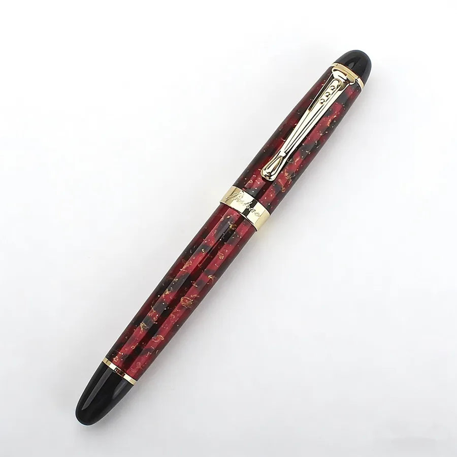 Jinhao X750 Classic Style Silver Clip Metal Fountain Pen 0.5 mm Nib Steel Ink Pens for Gift Office Supplies School Supplies