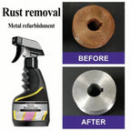 Car Rust Remover Car Wheel Care Quick Remover Car Exhaust Pipe Rust Removal Spray Clean Metal Iron Powder Stains