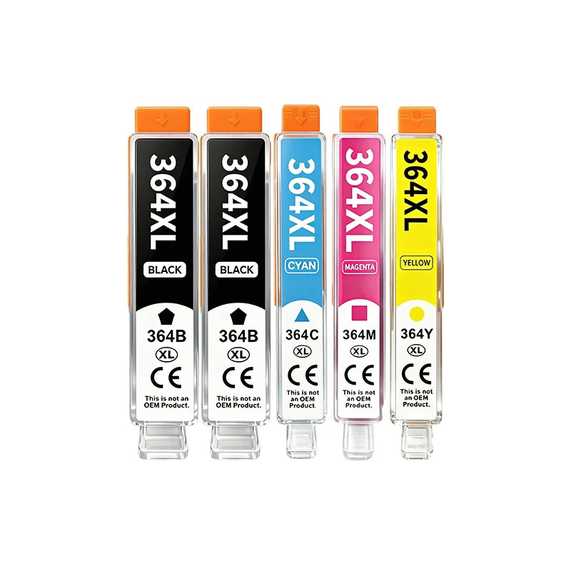 364XL Ink Cartridge For HP 364 HP364 XL Compatible Photosmart 5510 5515 6510 B010 B109 B209 Deskjet 3070A Printer