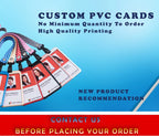 Customized business or  personal  card with multiple options and no minimum order quantity