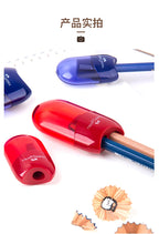 1pc Faber Castell Pencil Dual Single Hole Sharpener Cute Stationery Easy and Tidy Sharpening for Standard and Jumbo Pencils