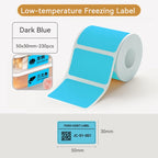 1 Roll NIIMBOT White/Cold Thermal Adhesive Label for B1 B21 B3S B31 B4 Anti-Oil Tear-Resistant Price Tag Home Bussiness Use