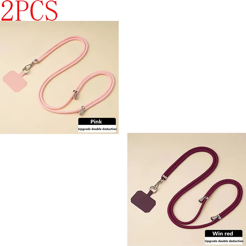 Phone Lanyard Strap Crossbody Cord for Mobile Wire To with Lanyard Mobile Chain To Hang Around Cell Necklace Strap SJGS01